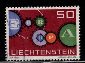 LIECHTENSTEIN Scott 368 Used Europa stamp