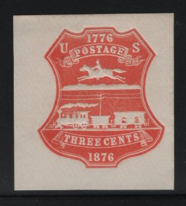 U218 XF unused cut square with nice color cv $ 30 ! see pic !