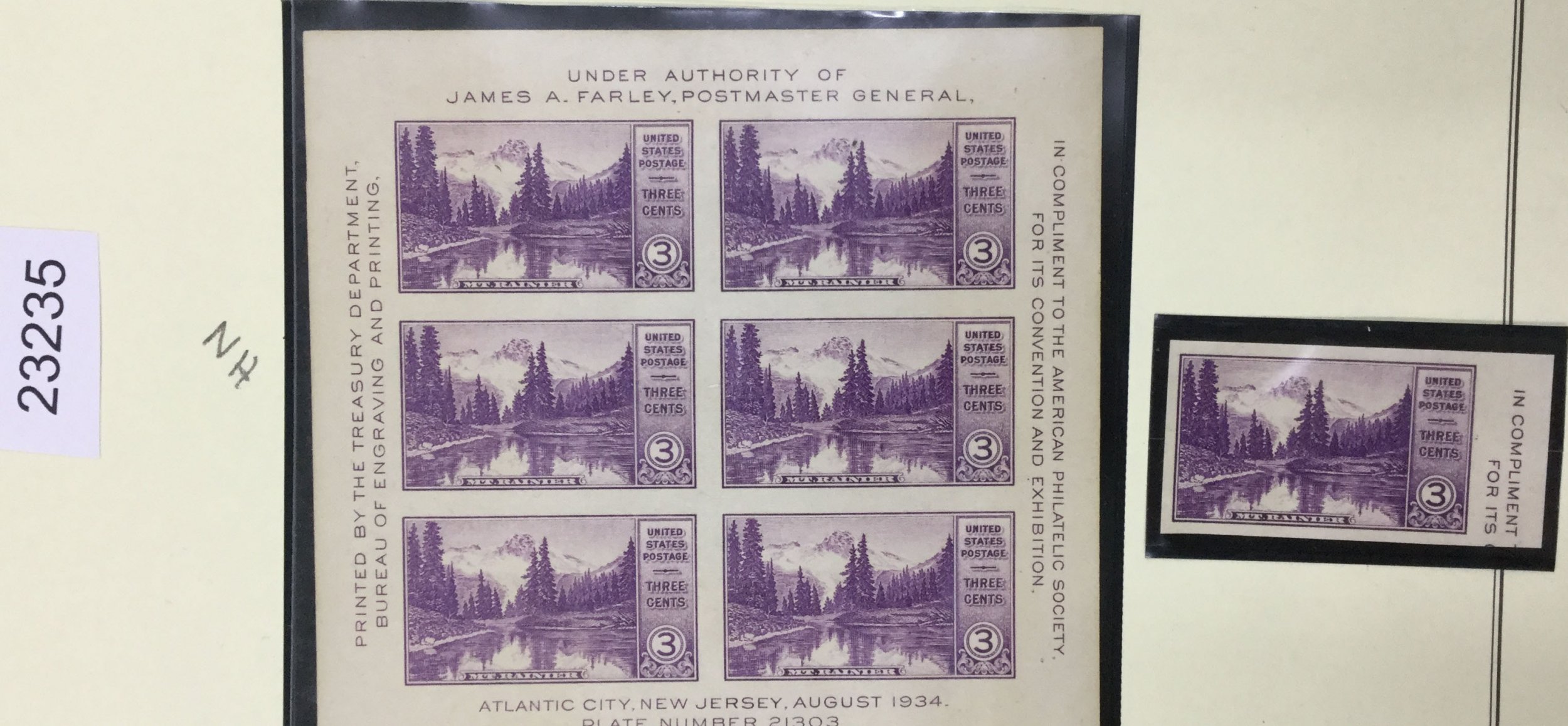 US Stamps Collections 1934 Unused LOT 23235 United States, General