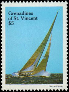 St. Vincent Grenadines #579-584, Complete Set(6), 1988, Sports, Ships, Never ...