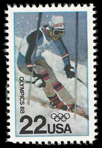 # 2369 MINT NEVER HINGED SKIING XF+