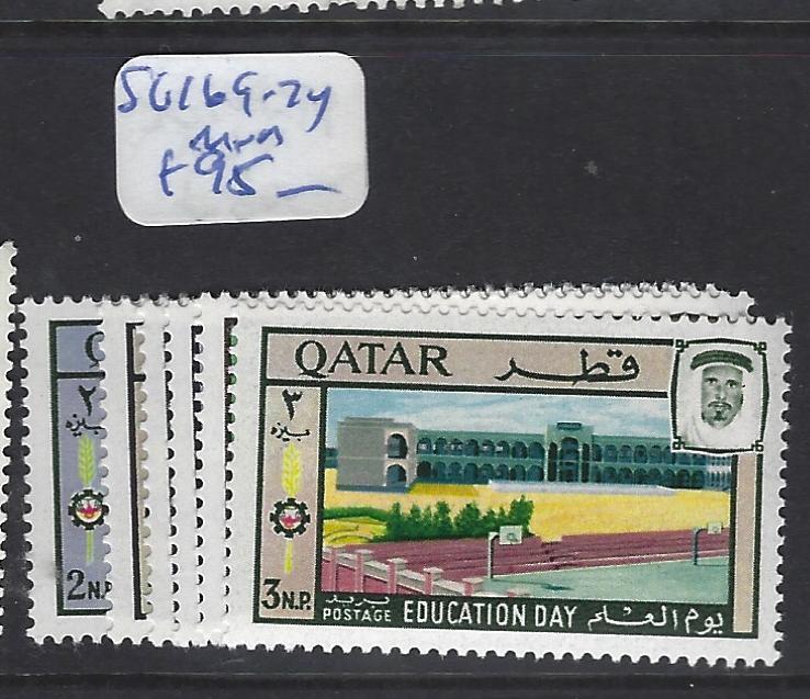 QATAR  (PP2609B) SG 169-74    MNH