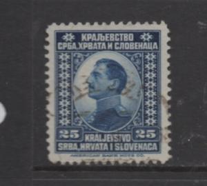 Yugoslavia  Scott#  6  used  singles