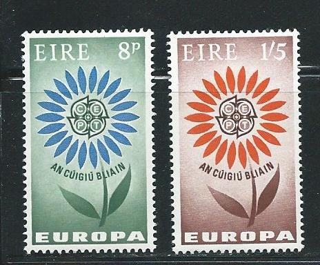 Ireland 196-7 1964 Europa set MLH