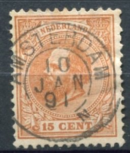 Netherlands Sc# 27 used