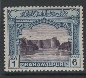 PAKISTAN-BAHAWALPUR SG26 1948 6a VIOLET & BLUE MTD MINT