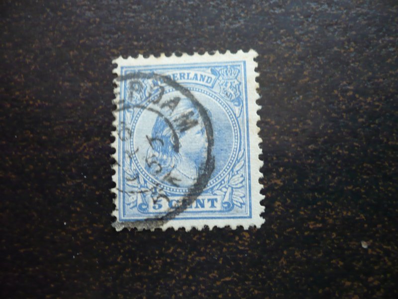 Stamps - Netherlands - Scott# 41 - Used Single Stamp