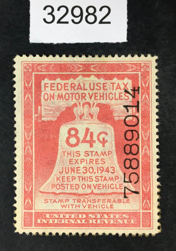 US STAMPS # RV16 UNUSED NO GUM $40 LOT #32982