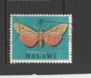Malawi 1970 Moths 3/- Used SG 361