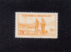 St Pierre & Miquelon Scott #188 MH