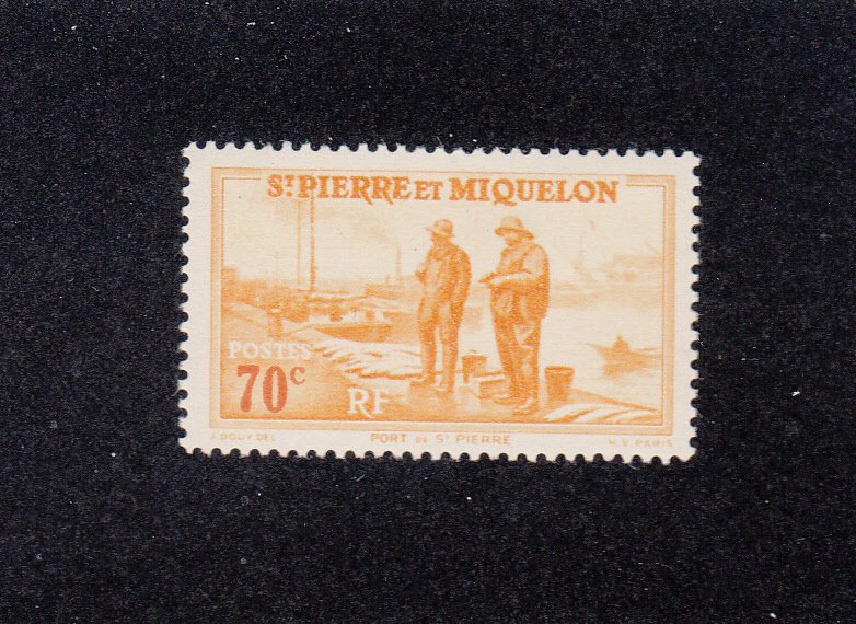 St Pierre & Miquelon Scott #188 MH