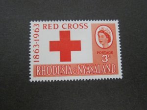 Rhodesia 1963 Sc 188 Red Cross set MH