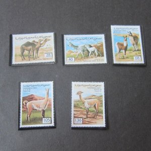 Sahara Occ. SASD animal Set MNH OurRef.z10549