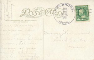United States Minnesota Philbrook 1911 doane 3/2  1890-1956  PC.