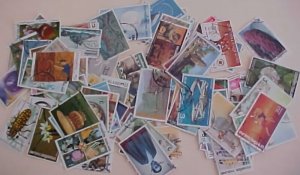 THAILAND 109 STAMPS USED 3B LARGE COMMEMORATIVE HORIZONTAL FORMAT 