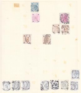 Europe 'Old Tyme Pages' Cancellation Collection   F/VF/Used(o)