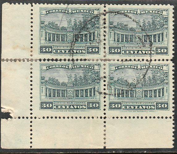 MEXICO 643, 4c Block of Four. USED. F-VF. (625)