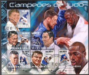 Mozambique 2012 Sport Wrestling Judo Sheet Used / CTO