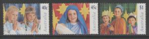 AUSTRALIA SG1723/5 1997 CHRISTMAS MNH