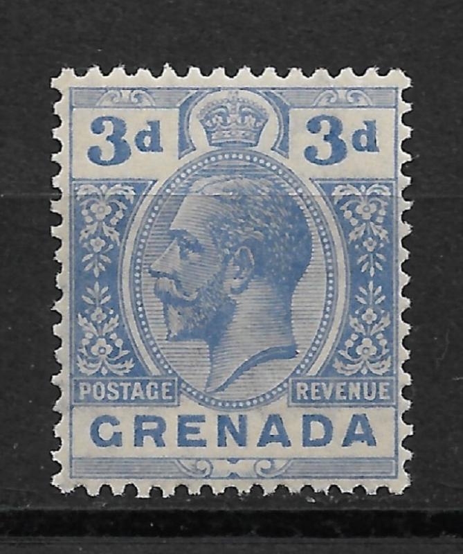 Grenada 1922, 3p Ultra ,Scott # 99,XF Superb MNH**OG (RN-5)