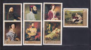 Hungary 1820-1826 Set MH Art, Paintings (B)