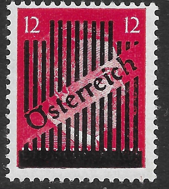 Austria Hitler overprint