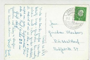 Germany 1959 Nebel Nordseebad Lighthouse Slogan Cancel Pictures Stamp Card 29216