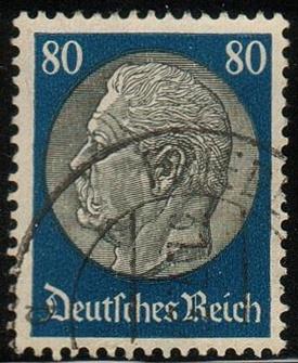 Germany #430 - Hindenburg - Used - (Ge50)