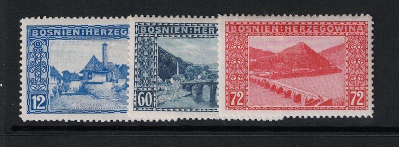 Bosnia SC# 62 - 64 Mint Hinged - S18266