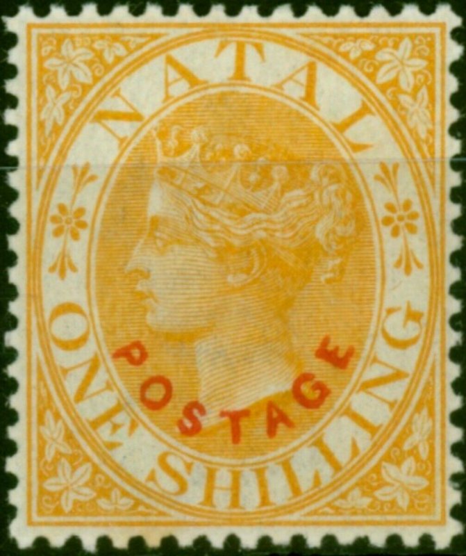 Natal 1888 1s Orange SG108 Fine LMM 