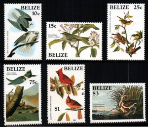 Belize # 750 - 755 MNH