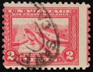 U.S. Used Stamp Scott #402 2c Panama Canal. EFO: Shift. Choice!