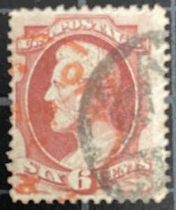 US Stamps- SC# 148 - Used - Red Cancel - Very Fresh - SCV =  $30.00