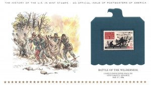 THE HISTORY OF THE U.S. IN MINT STAMPS BATTLE OF THE WILDERNESS