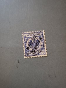 Stamps German Offices in Morocco Scott #4 used