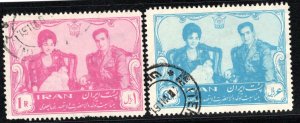 Iran/Persia Scott # 1186 - 1187, used