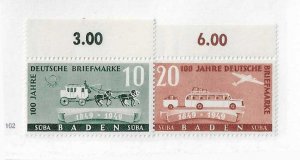 Germany Sc #8N38-9 OG/MH VF