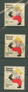 Denmark #1482/1484/1484b  Single (Europa)