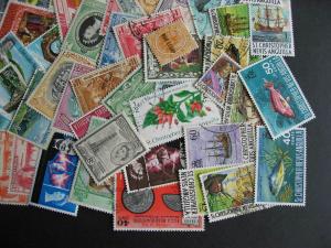 Internationals WW collection breakdown, St Kitts Nevis 70 different