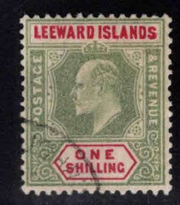 Leeward Islands Scott 26 Used 1902 KEVII wmk 2 stamp