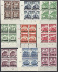 Luxembourg Scott # NB1 - NB9, mint nh, b/4