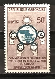 Gabon 1960 #150 CCTA, MNH,  CV $1.40