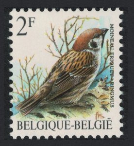 Belgium Eurasian Tree Sparrow Bird Buzin 'Moineau friquet' 2f 1989 MNH