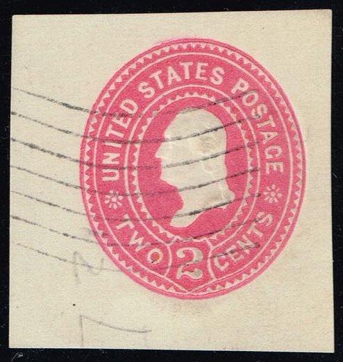 US #U362 Washington Cut Square; Used (0.25)