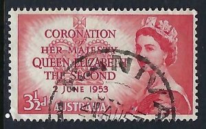 Australia 259 VFU QEII CORONATION CH1-24-8