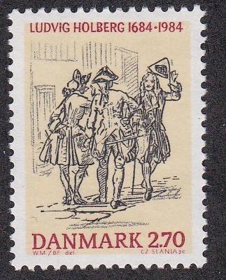 Denmark # 765, Ludwig Holberg - Writer , NH, 1/2 Cat.