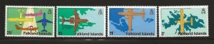 FALKLAND ISLANDS SC# 287-90  FVF/MNH