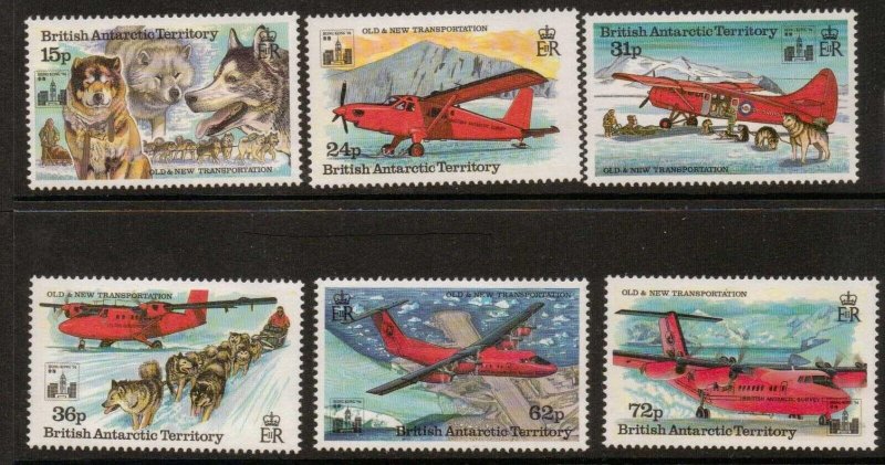 BRITISH ANTARCTIC TERR. SG230/5 1994 HONS KONG 94 MNH