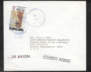 Just Fun Cover Guatemala #C597 Airmail Cover (my497)