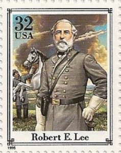 US 2975b Civil War Robert E Lee 32c single MNH 1995